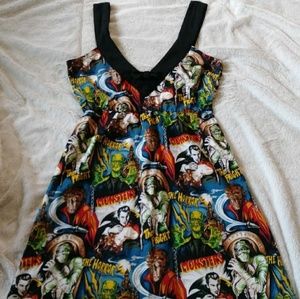 Classic Horror Movie Monster Dress